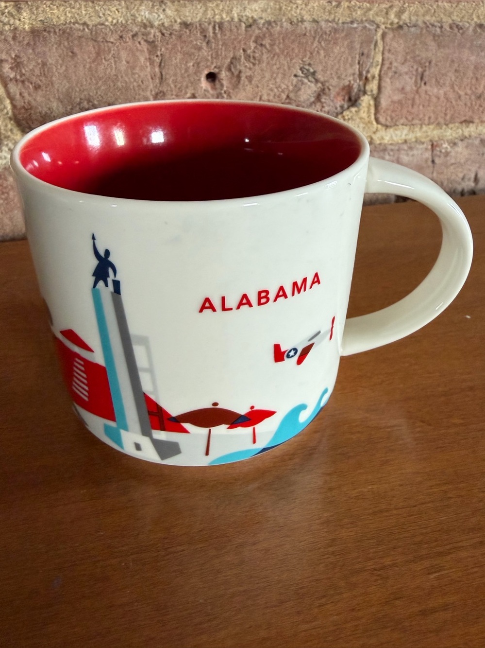 Starbucks You Are Here Collection Alabama Mug NEW